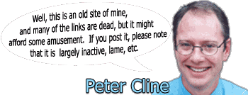 Peter Cline's Site